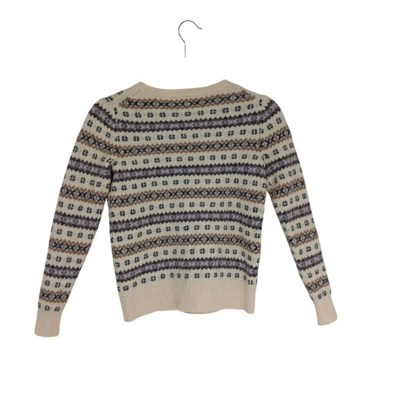 J. Crew Sweater 100% Lambs Wool Womens Size Small Fair Isle - Picture 7 of 10